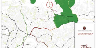 Mapa Casa Verde São Paulo - Silnice