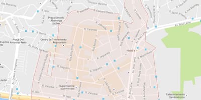 Mapa Casa Verde São Paulo
