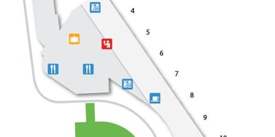 Mapa CGH letiště