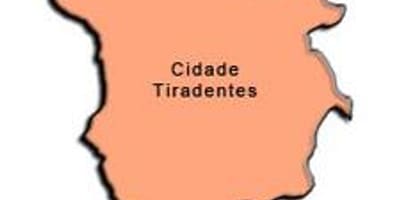 Mapa Cidade Tiradentes sub-prefektura