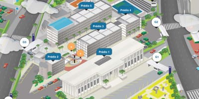 Mapa fondation Armando Alvares Penteado - FAAP