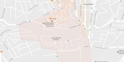 Mapa Freguesia dělat ¢ São Paulo