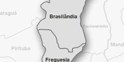 Mapa Freguesia dělat ¢ sub-prefektura