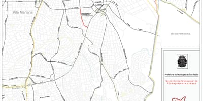 Mapa Ipiranga São Paulo - Silnice