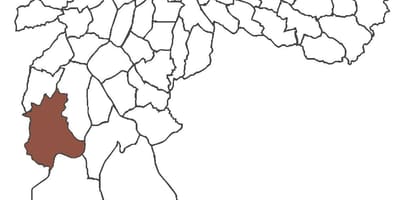 Mapa Jardim Ângela okres