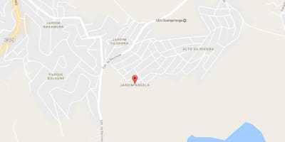 Mapa Jardim Ângela São Paulo