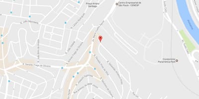 Mapa Jardim São Luís, São Paulo