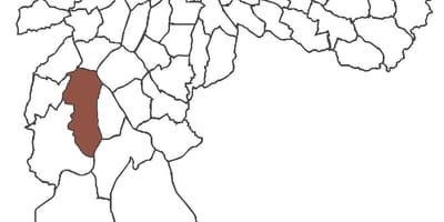 Mapa Jardim São Luís okres