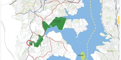 Mapa M'Boi Mirim São Paulo - Silnice
