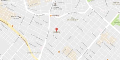 Mapa Moema São Paulo