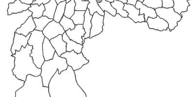 Mapa Mooca okres