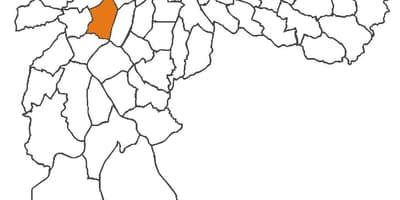 Mapa okolí morumbi district