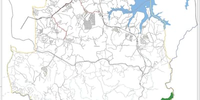 Mapa Parelheiros São Paulo - Silnice