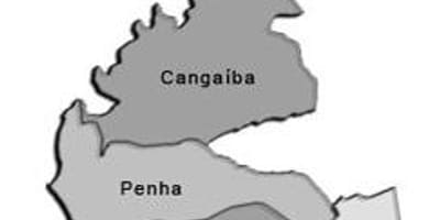 Mapa Penha sub-prefektura