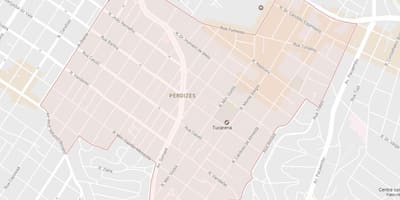 Mapa Perdizes São Paulo