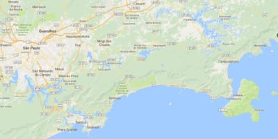 Mapa pláž Saco da Ribeira