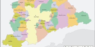 Mapa RMSP
