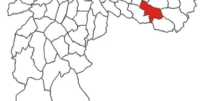 Mapa São Mateus okres