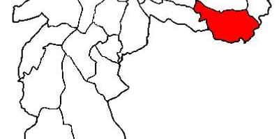Mapa São Mateus sub-prefektura São Paulo