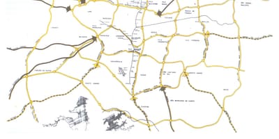 Mapa São Paulo express lanes