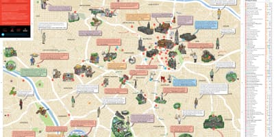 Mapa São Paulo památky