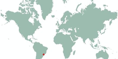 Mapa São Paulo ve světě