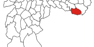 Mapa São Rafael okres