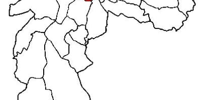 Mapa Sé sub-prefektura São Paulo