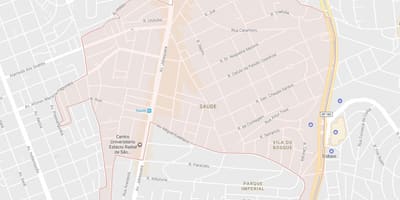 Mapa Saude v São Paulo