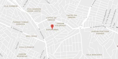 Mapa Sapopemba São Paulo