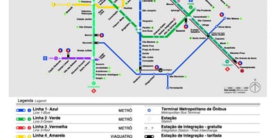 Mapa SPTrans