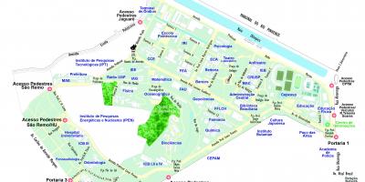 Mapa university of São Paulo - USP