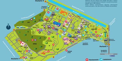 Mapa university Armando de Salles Oliveira - CUASO