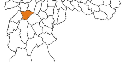 Mapa Vila Andrade okres