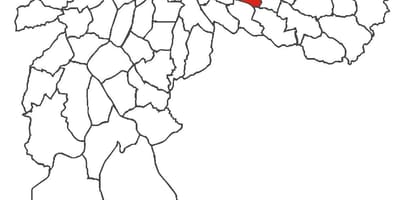 Mapa Vila Formosa okres