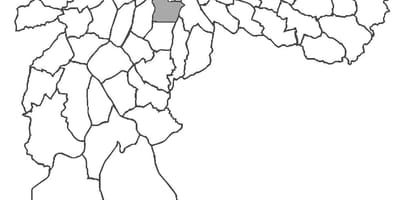 Mapa Vila Mariana okres