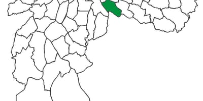 Mapa Vila okres Prudente