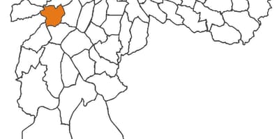 Mapa Vila okres Sônia